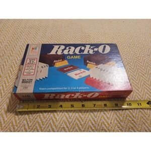 Vintage 1975 Rack-O Game By Milton Bradley